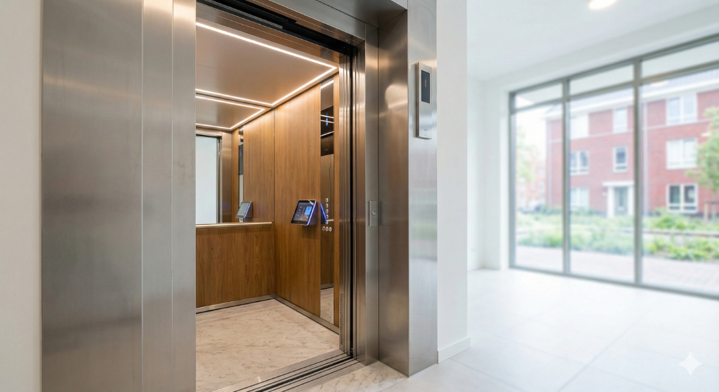 Utrehta, Nīderlande — Liftu modernizācijas projekts